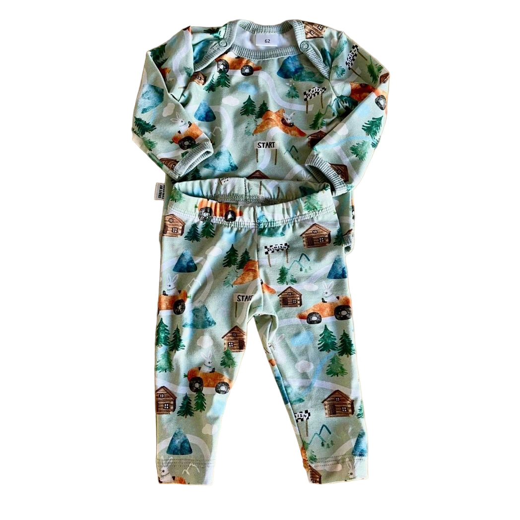 Body - söta körande morotsbilar och flygplan