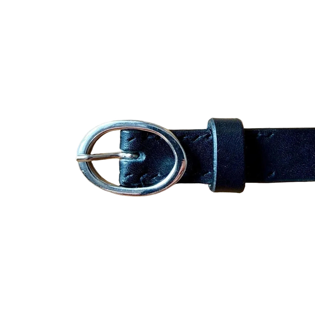 Handgjort läderbälte - svenskt läder - bredd 20mm