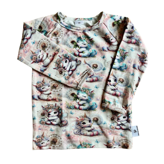 Tröja lång ärm - Enhörning